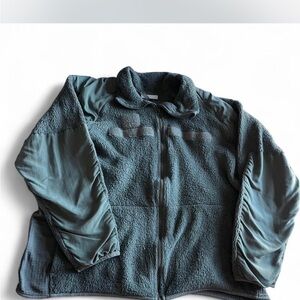 Men's Green Fleece Jacket